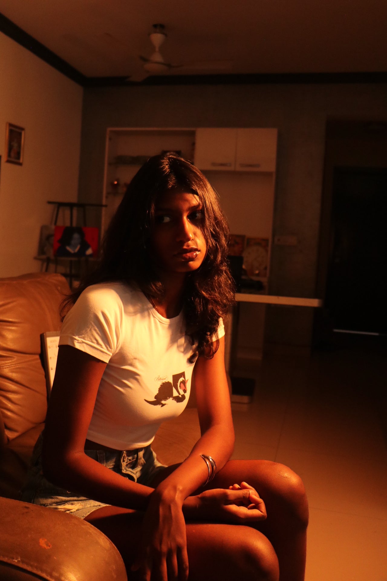 White Swan tee