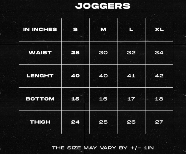 Animal print joggers
